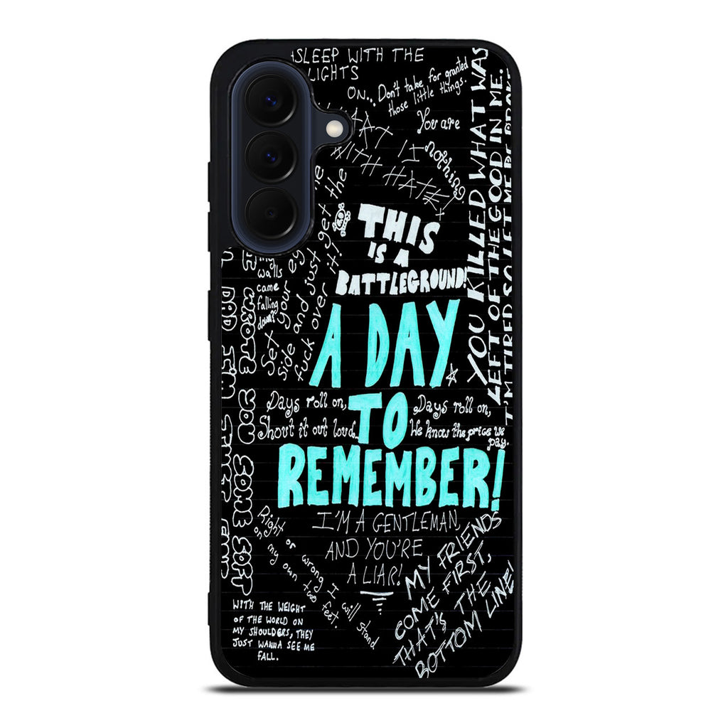 A Day To Remember Quote Samsung Galaxy A17 5G / A27 5G Case