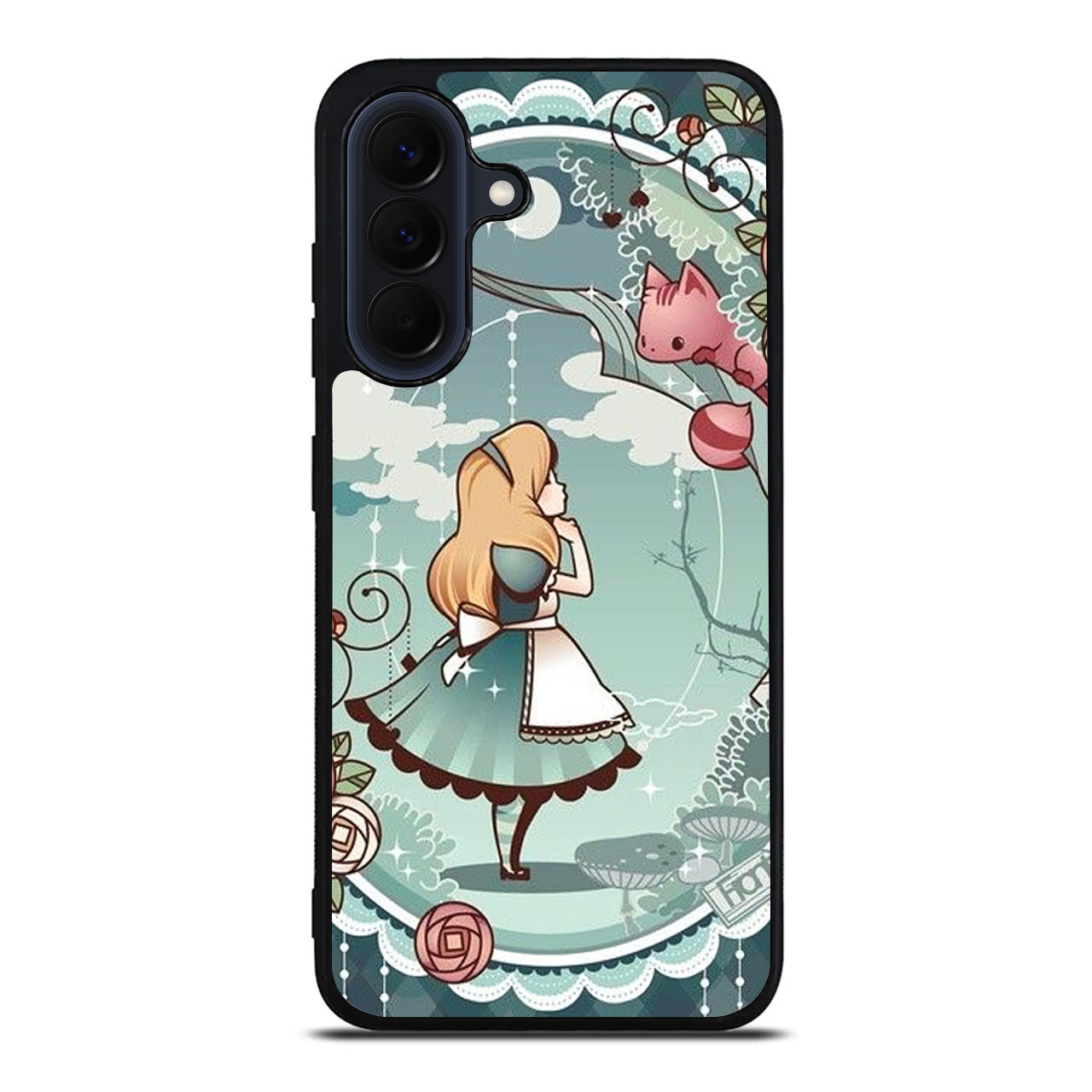 Alice And Cheshire Cat Poster Samsung Galaxy A37 5G / A57 5G Case