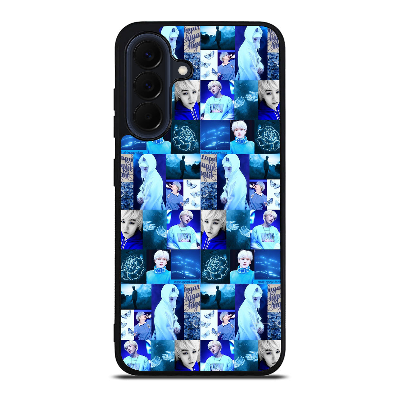 BTS Suga Blue Aesthetic Collage Samsung Galaxy A37 5G / A57 5G Case
