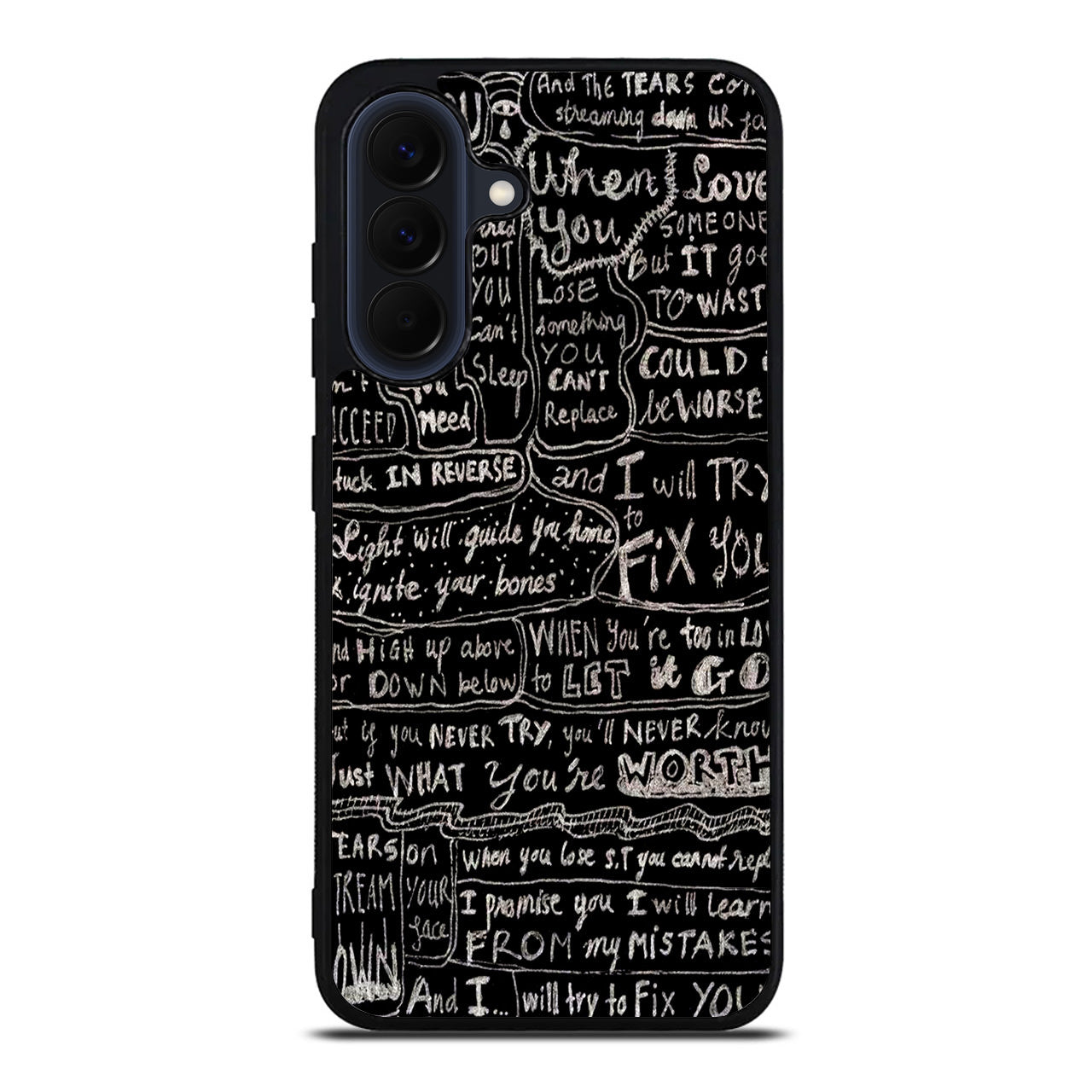 Fix You Lyrics Samsung Galaxy A37 5G / A57 5G Case