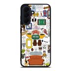 Friends TV Show Central Perk Sticker Samsung Galaxy A37 5G / A57 5G Case