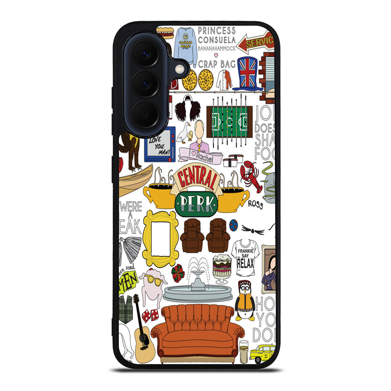 Friends TV Show Central Perk Sticker Samsung Galaxy A37 5G / A57 5G Case