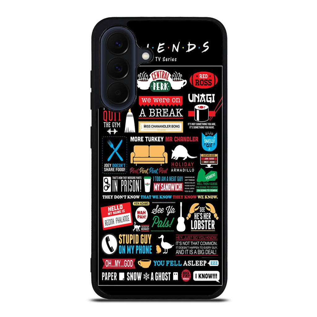 Friends TV Show Quotes Poster Samsung Galaxy A37 5G / A57 5G Case