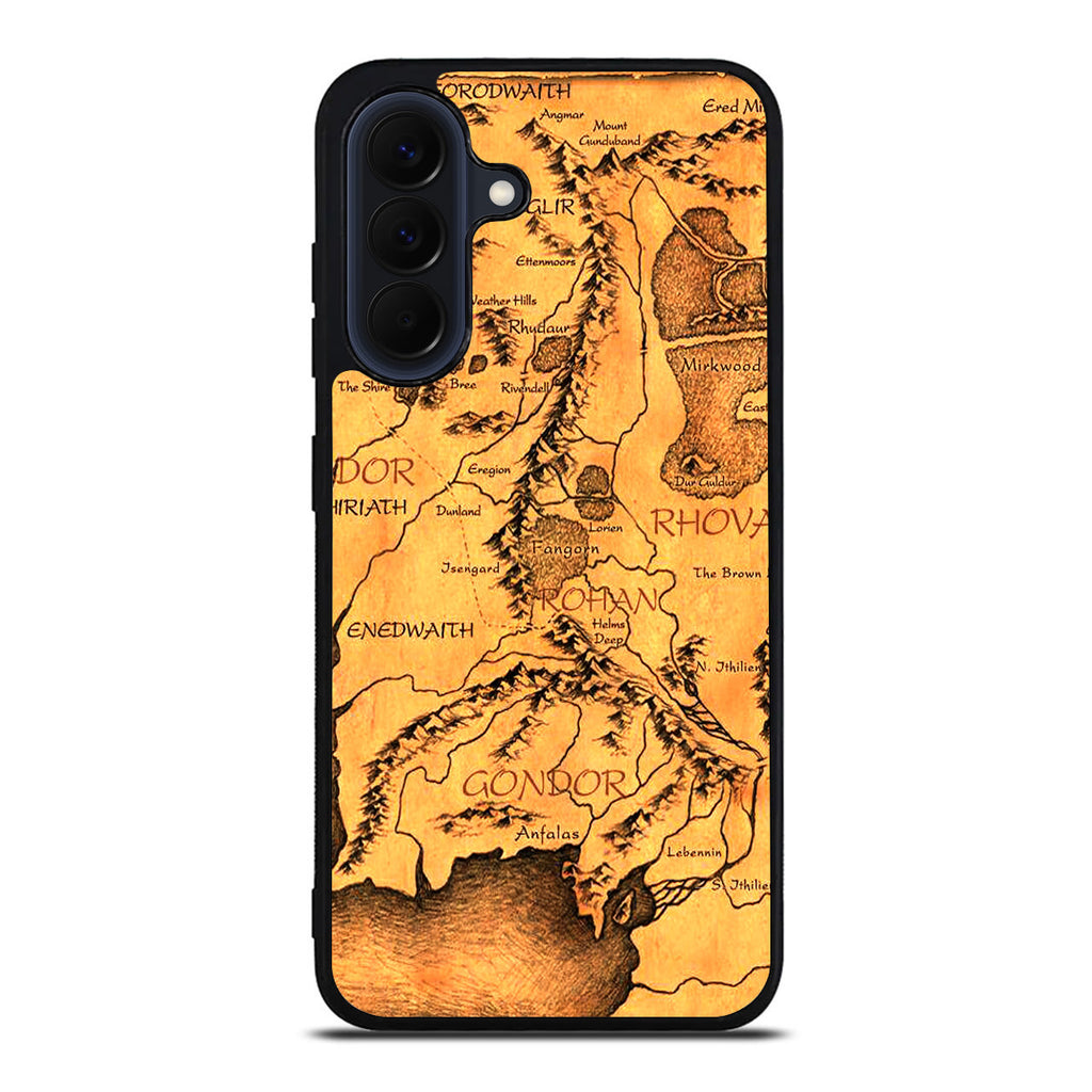 Middle Earth Map Hobbit Samsung Galaxy A37 5G / A57 5G Case