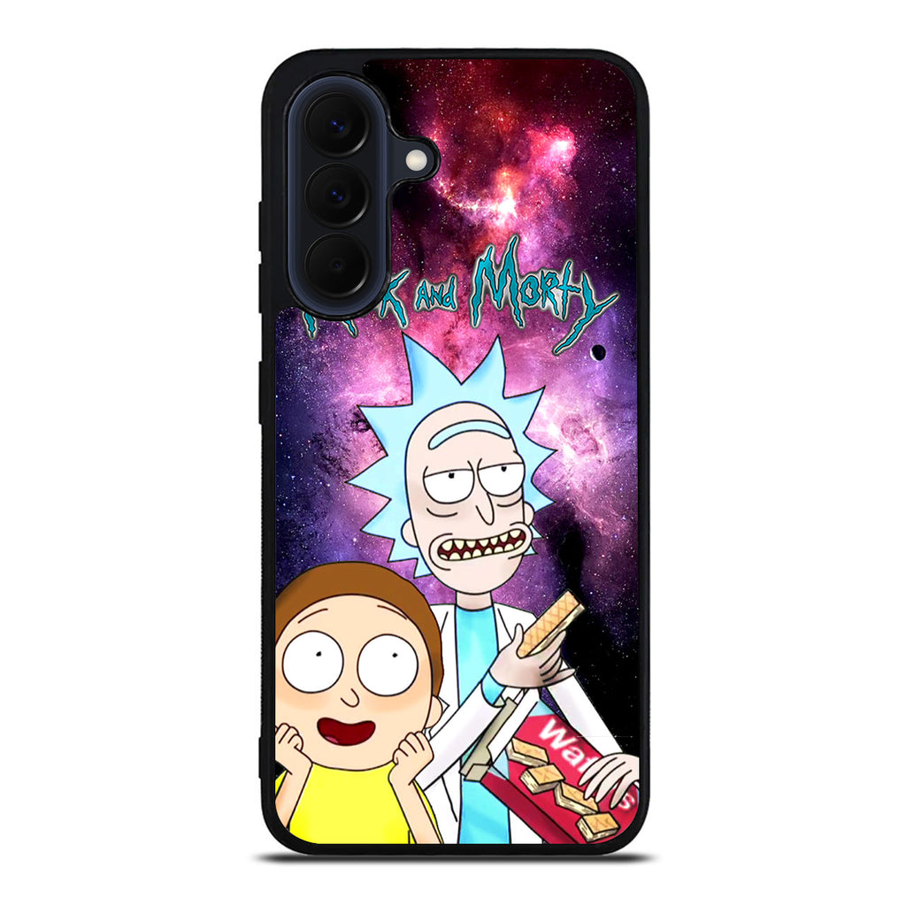 Rick And Morty Nebula Space Samsung Galaxy A37 5G / A57 5G Case