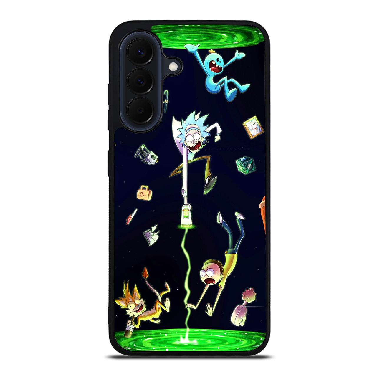 Rick And Morty Portal Fall Samsung Galaxy A37 5G / A57 5G Case