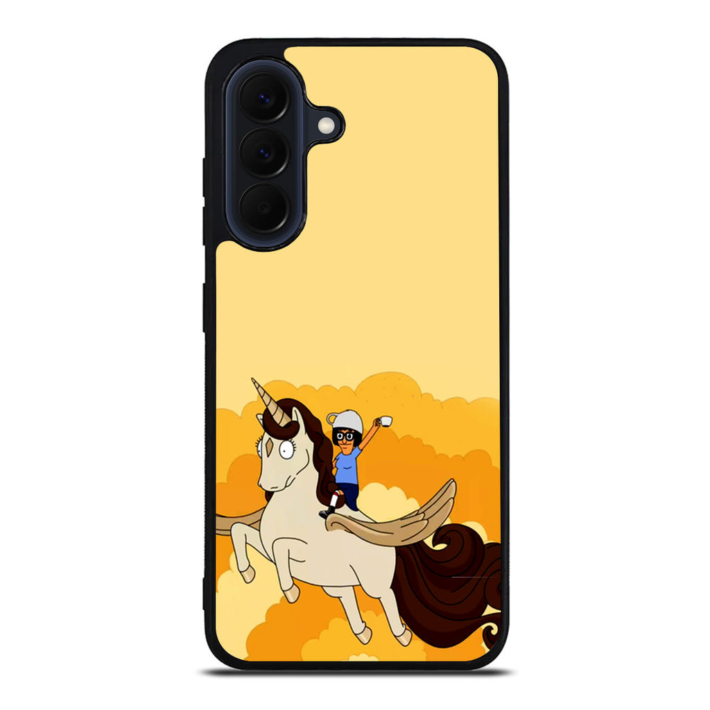 Tina Belcher And Unicorn Samsung Galaxy A37 5G / A57 5G Case