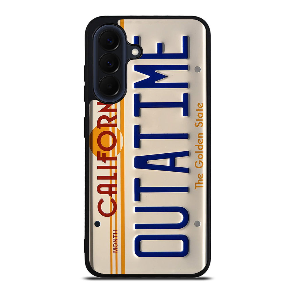 Back to the Future License Plate Outatime Samsung Galaxy A37 5G / A57 5G Case