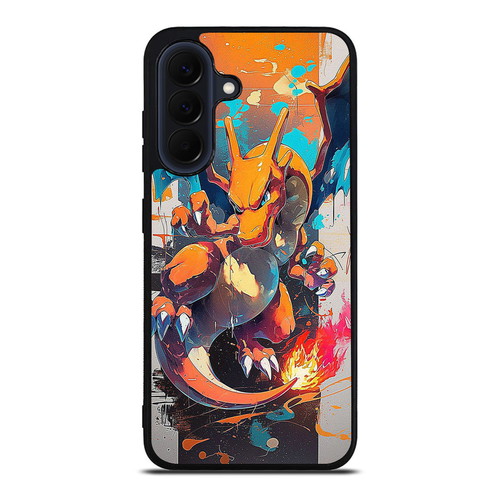 Charizard Inferno on Canvas Samsung Galaxy A37 5G / A57 5G Case