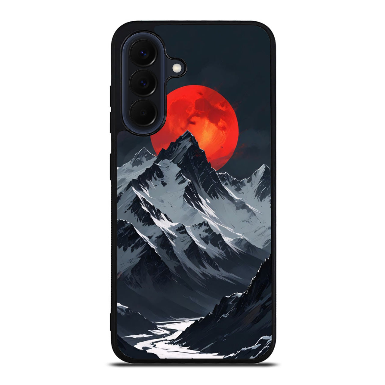 Crimson Eclipse The Mountain Samsung Galaxy A37 5G / A57 5G Case