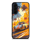 Turbo Dreams in Neon Palms Samsung Galaxy A37 5G / A57 5G Case