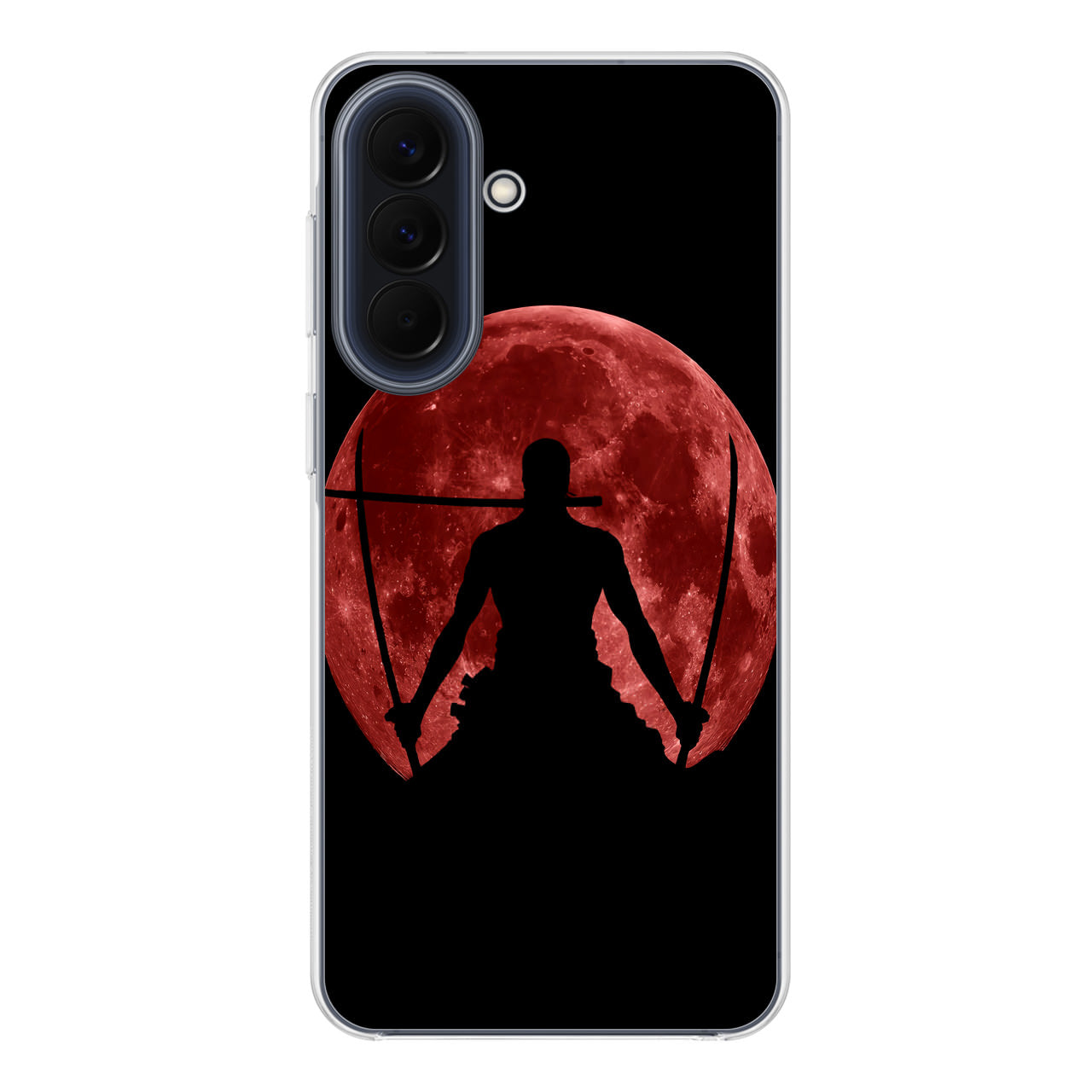 Silhouette Of Zoro In Santoryu Mode Samsung Galaxy A37 5G / A57 5G Case
