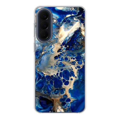 Abstract Golden Blue Paint Art Samsung Galaxy A37 5G / A57 5G Case