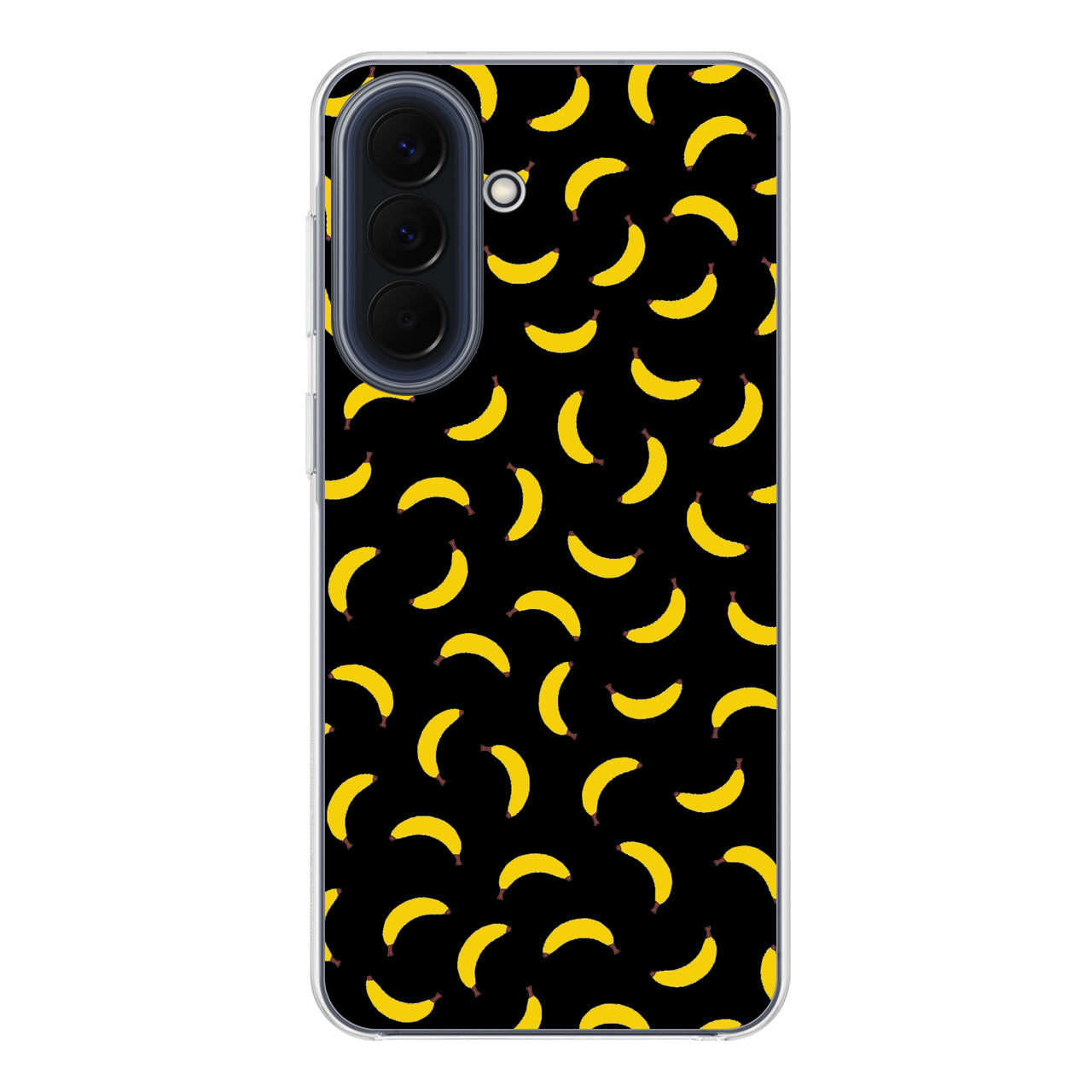 Bananas Fruit Pattern Black Samsung Galaxy A37 5G / A57 5G Case