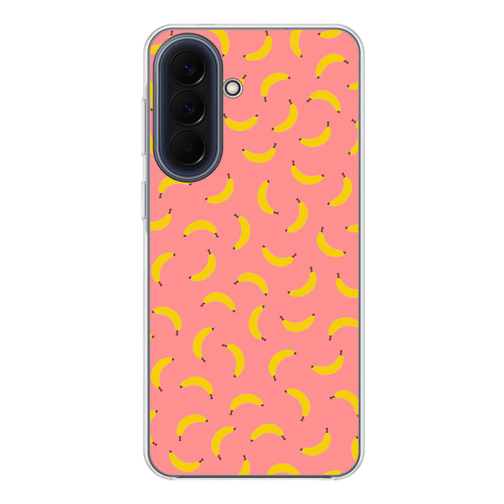 Bananas Fruit Pattern Pink Samsung Galaxy A37 5G / A57 5G Case
