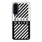 Black White Stripes Samsung Galaxy A37 5G / A57 5G Case