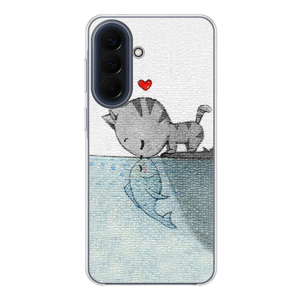Cat Fish Kisses Samsung Galaxy A37 5G / A57 5G Case