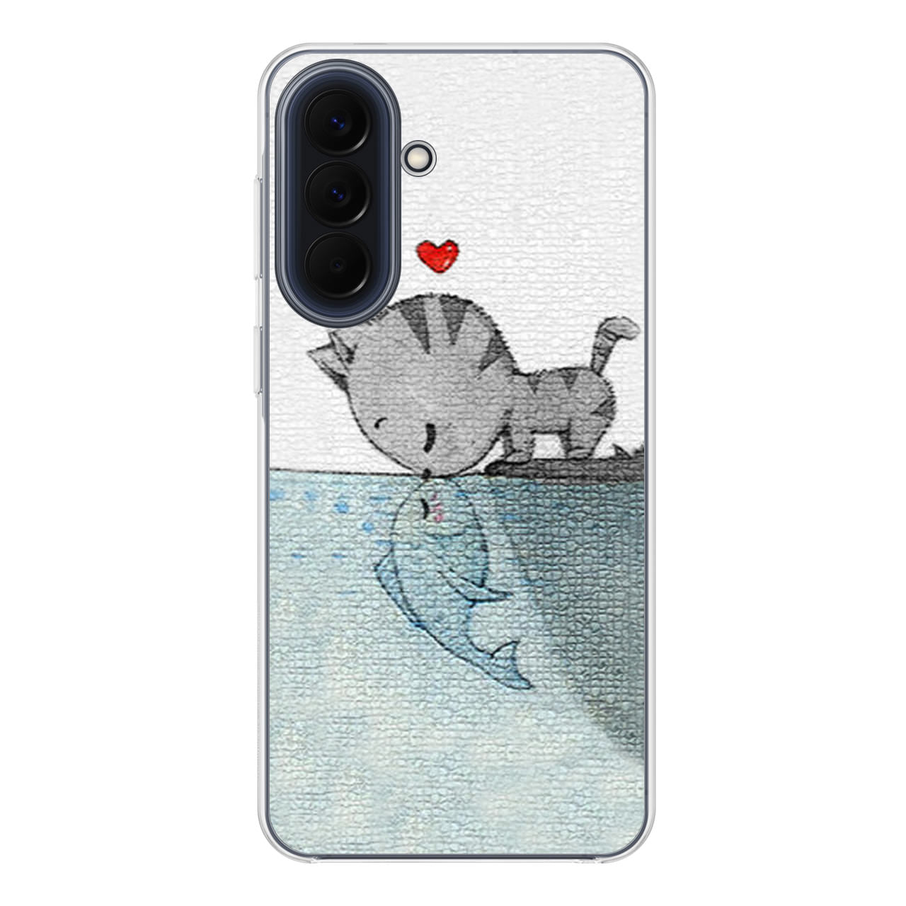 Cat Fish Kisses Samsung Galaxy A37 5G / A57 5G Case