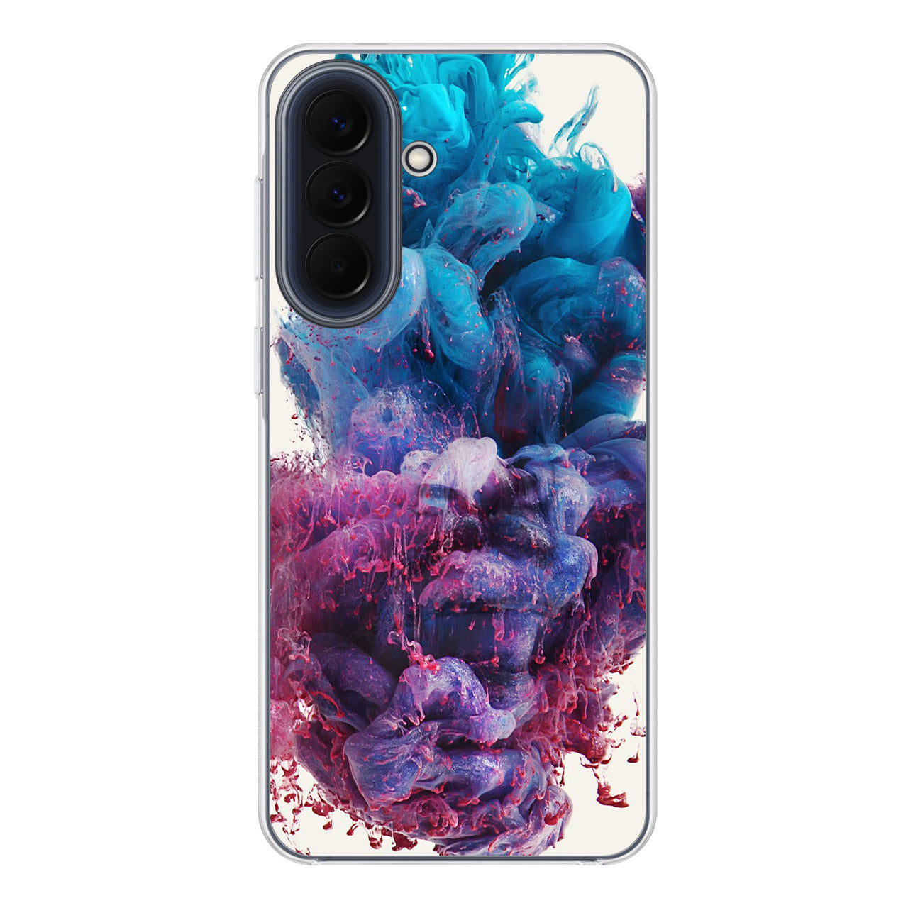 Colorful Dust Art on White Samsung Galaxy A37 5G / A57 5G Case