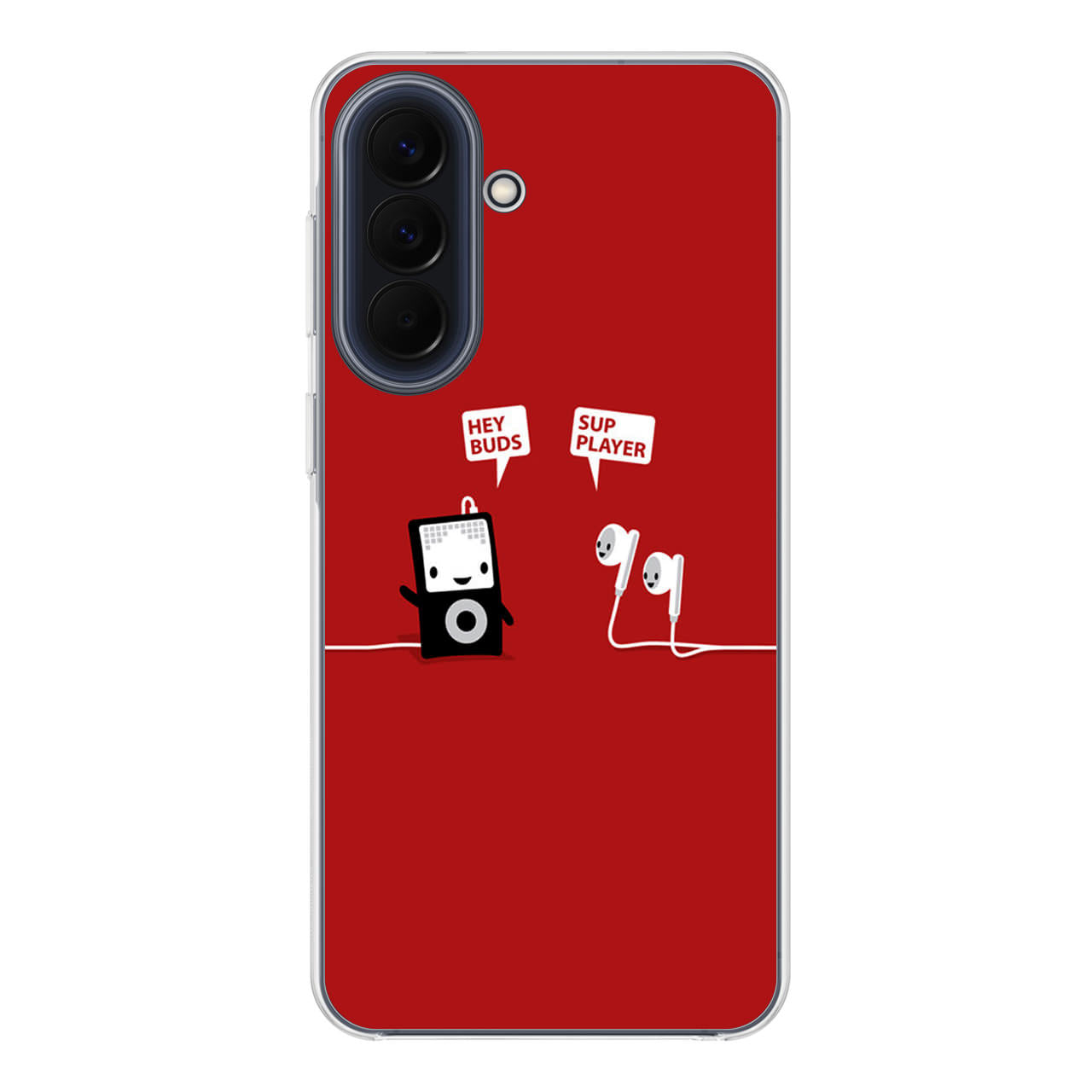 Funny Music Headphones Player Buds Samsung Galaxy A37 5G / A57 5G Case