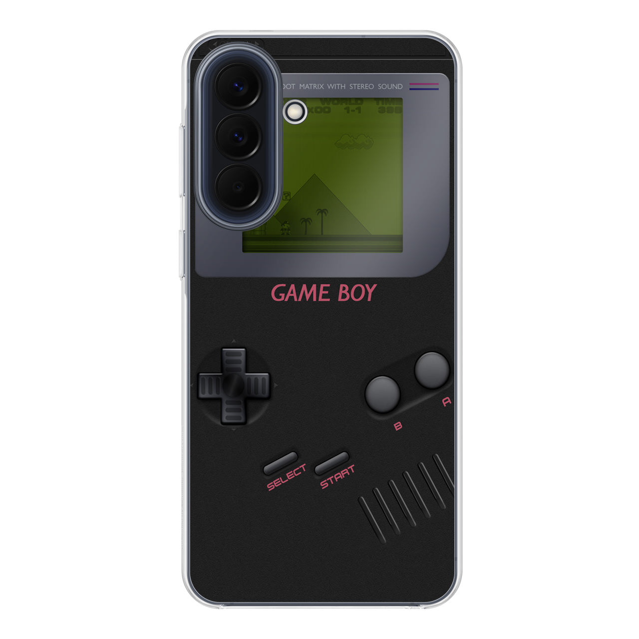 Game Boy Black Model Samsung Galaxy A37 5G / A57 5G Case