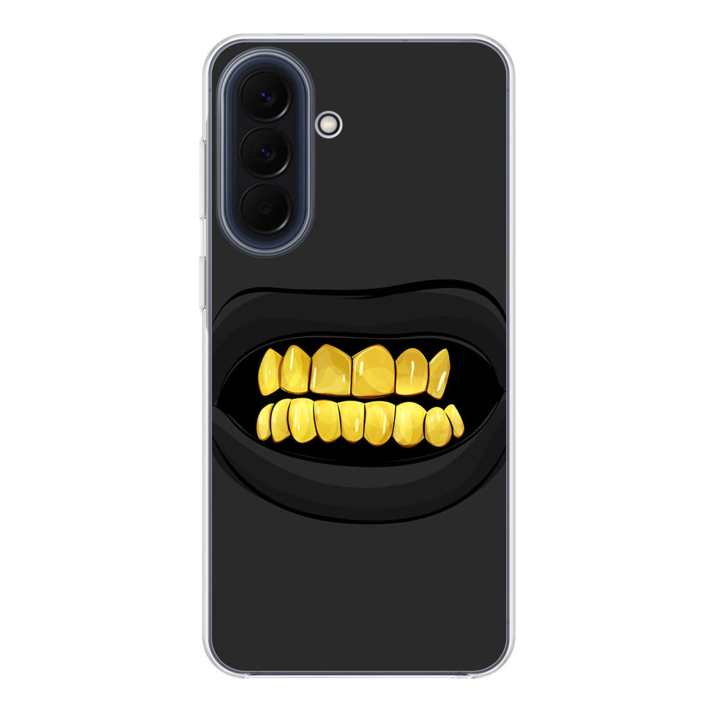 Gold Grillz Samsung Galaxy A37 5G / A57 5G Case