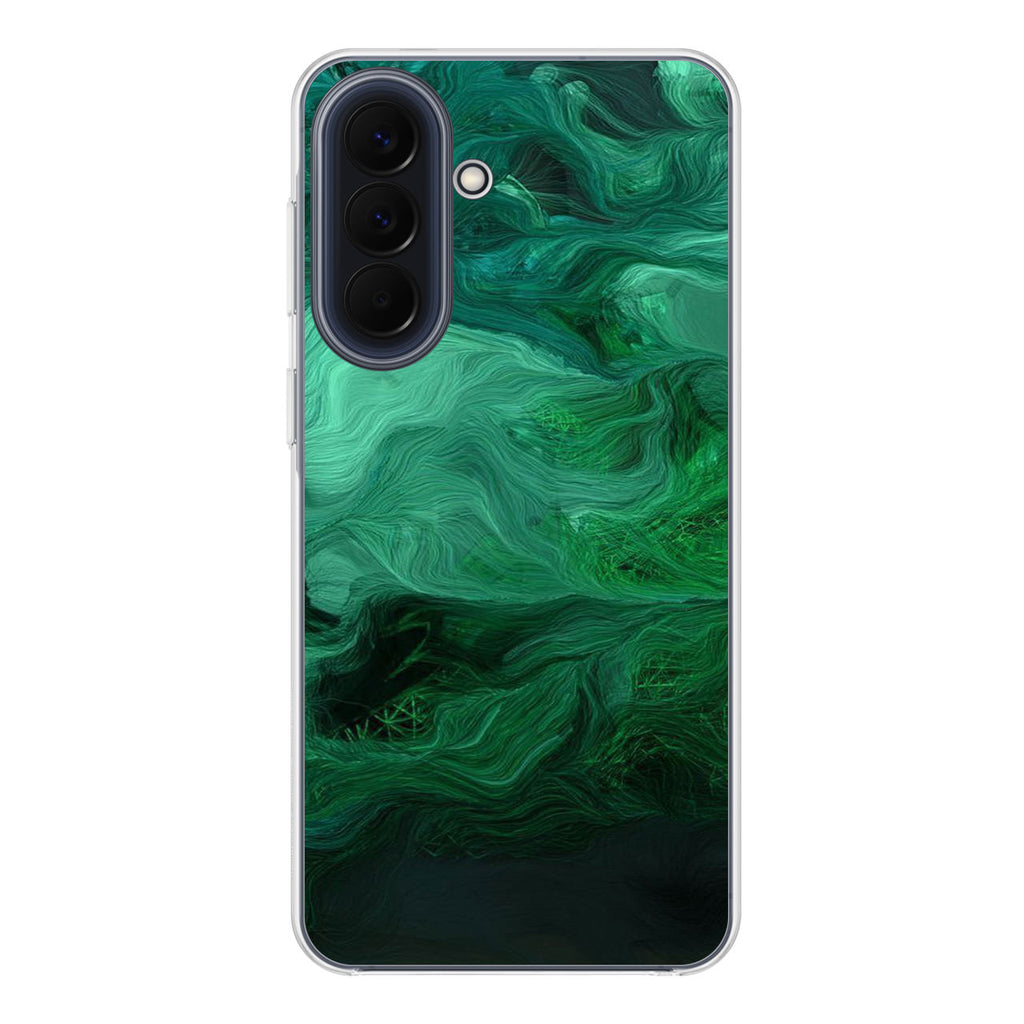 Green Abstract Art Samsung Galaxy A37 5G / A57 5G Case