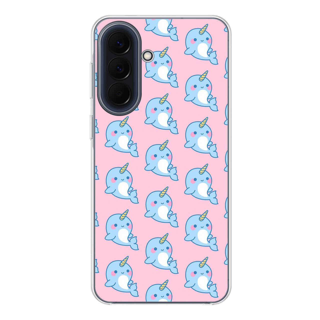 Horned Whales Pattern Samsung Galaxy A37 5G / A57 5G Case