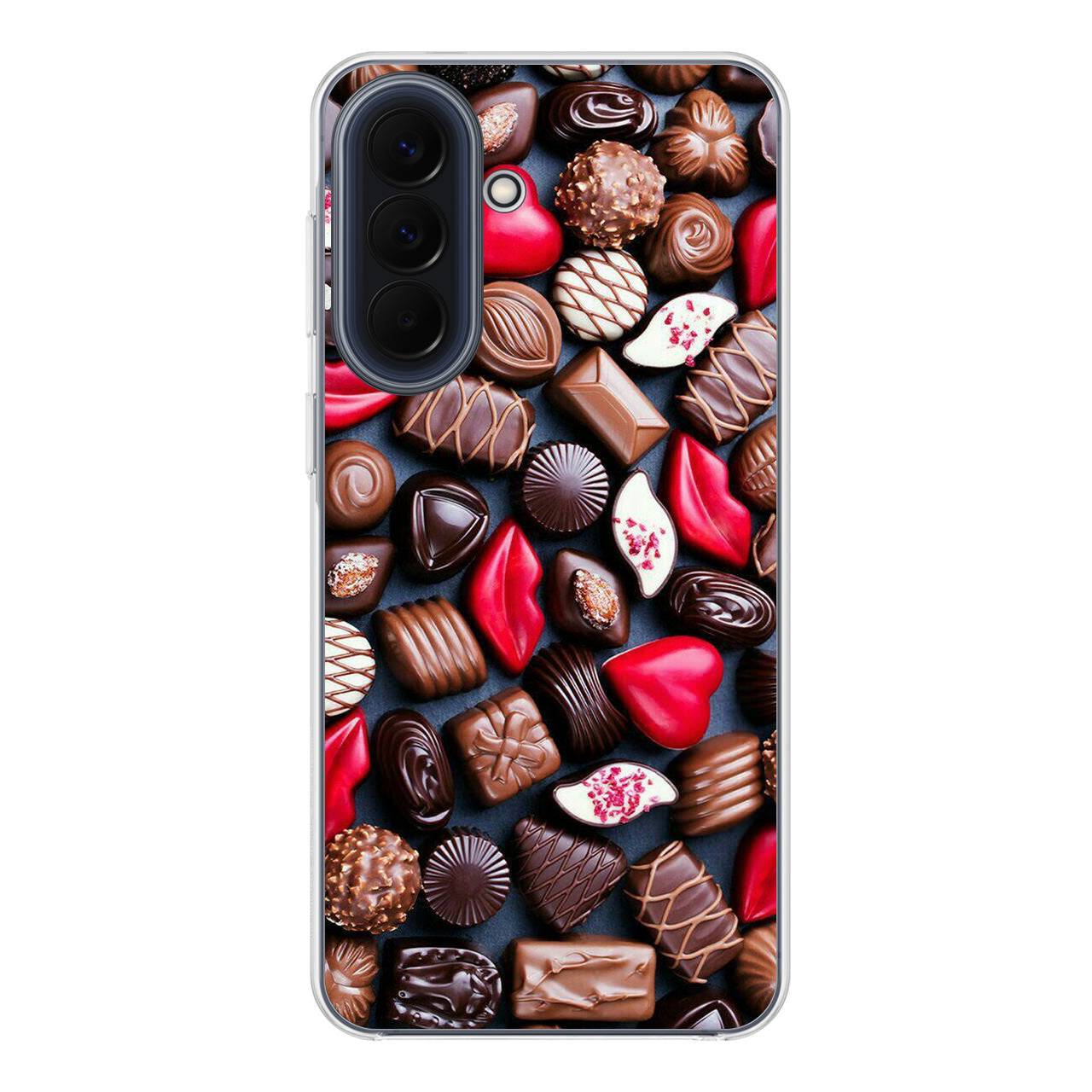 I Love Choco Pattern Samsung Galaxy A37 5G / A57 5G Case