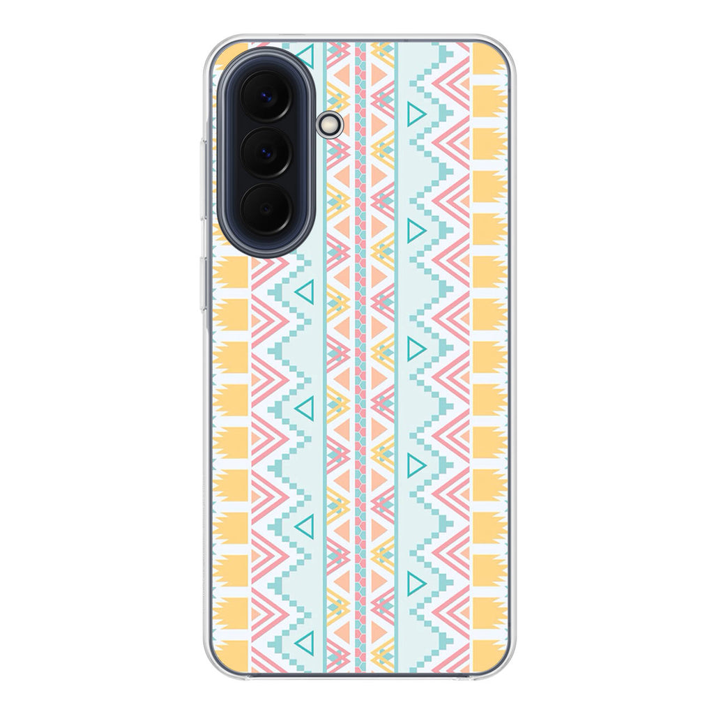 Peach Aztec Pattern Samsung Galaxy A17 5G / Galaxy A27 5G Case