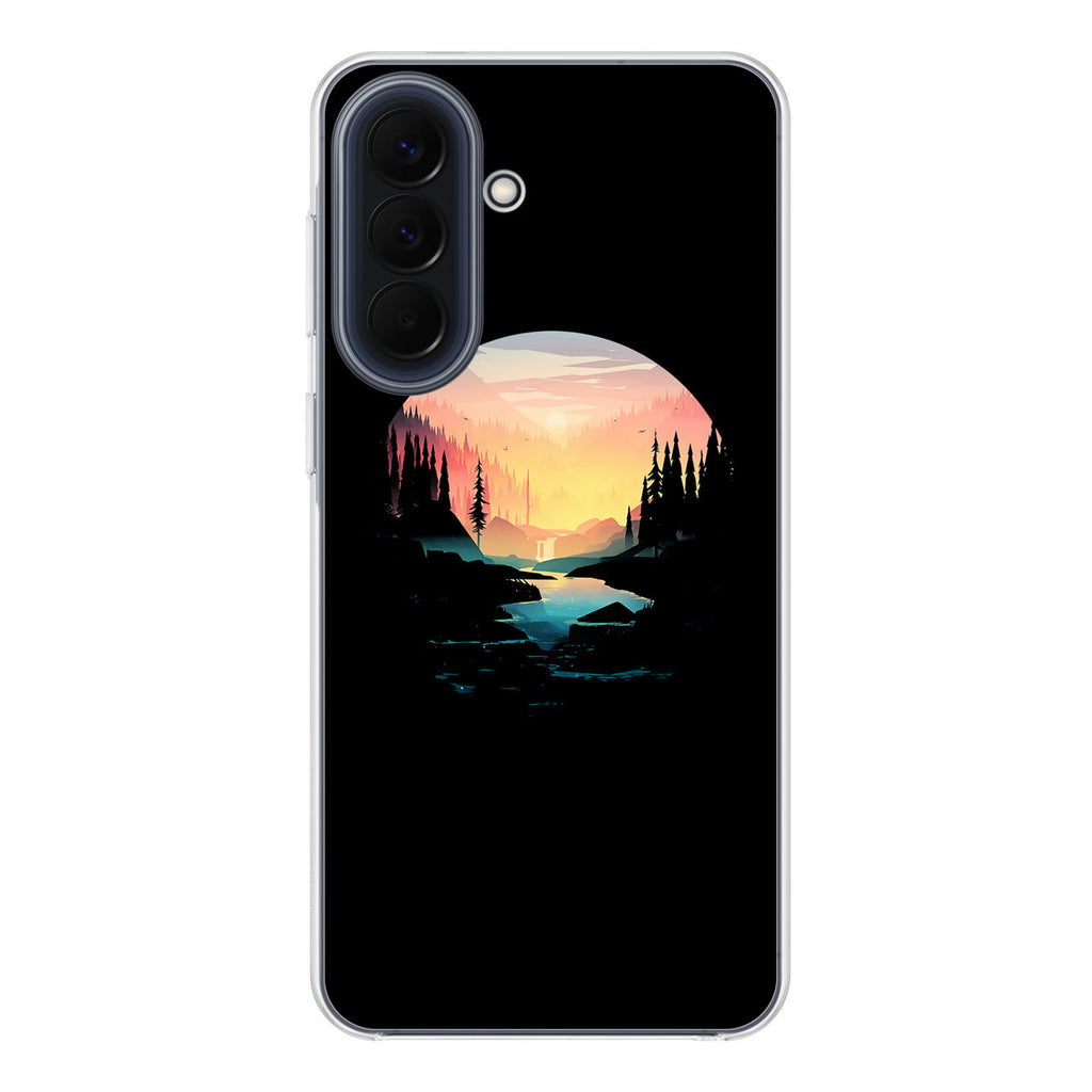 River Path at Dusk Samsung Galaxy A17 5G / Galaxy A27 5G Case