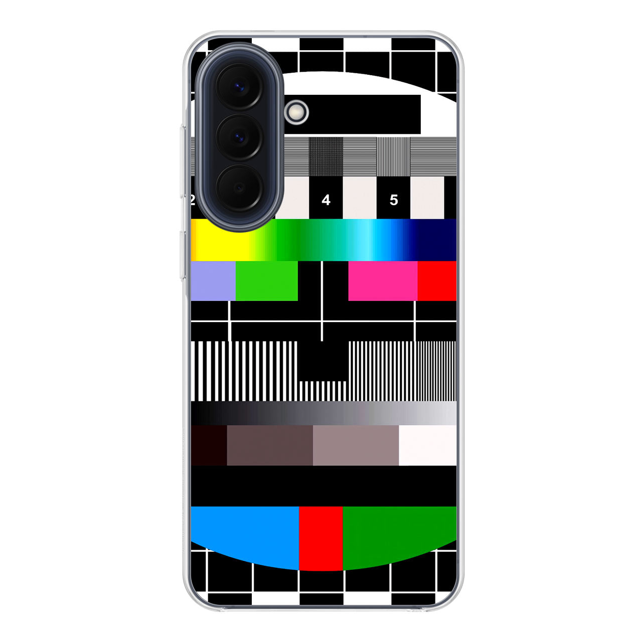 Scheme Pause TV Colorful Mesh Samsung Galaxy A37 5G / A57 5G Case