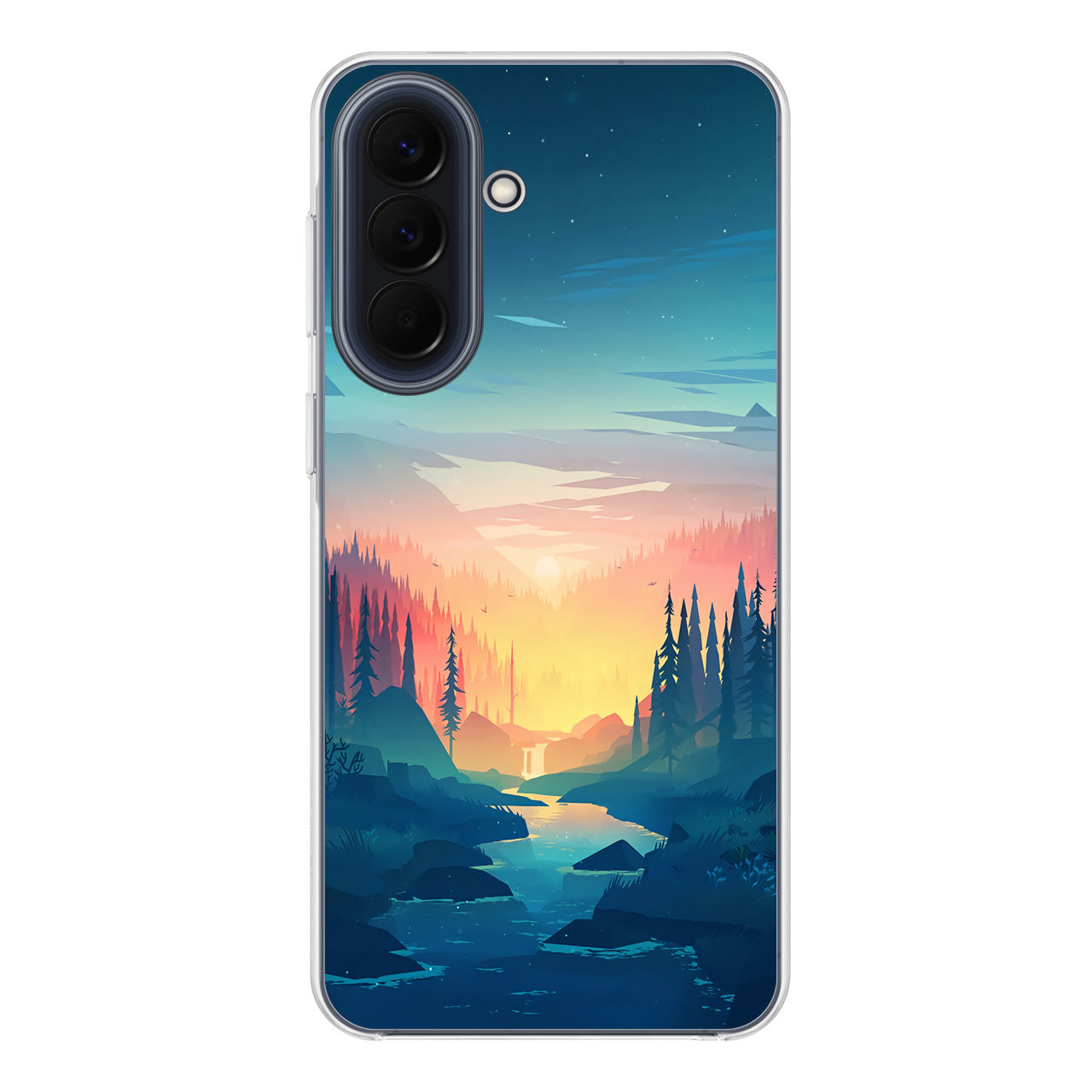 Sunset at The River Samsung Galaxy A17 5G / Galaxy A27 5G Case
