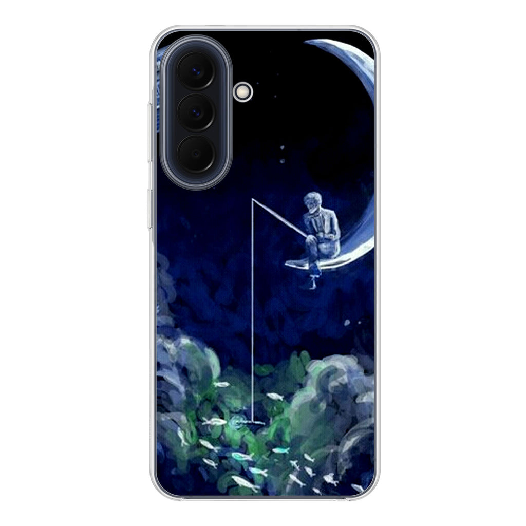 Tardis Walking To The Moon Samsung Galaxy A17 5G / Galaxy A27 5G Case
