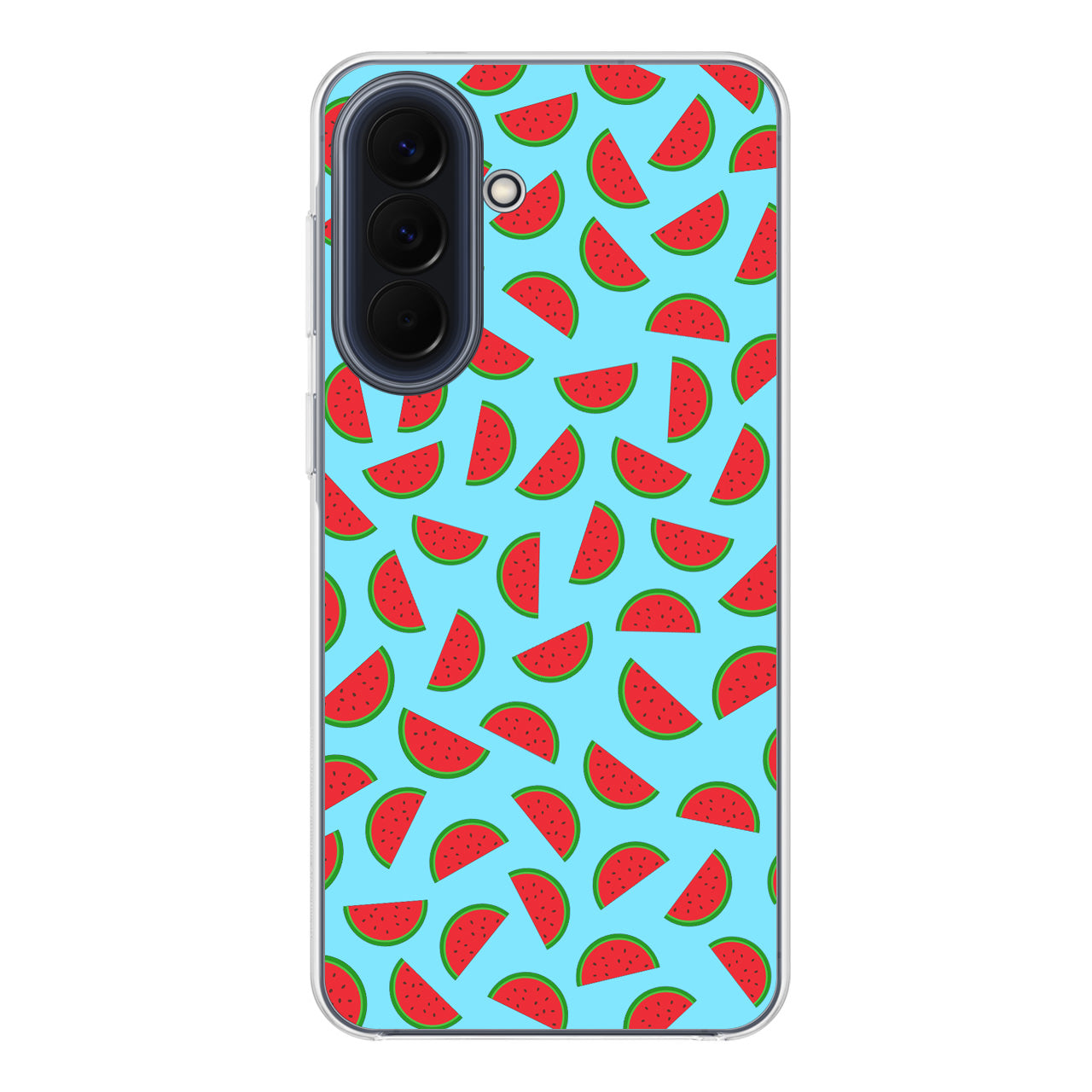 Watermelon Fruit Pattern Blue Samsung Galaxy A17 5G / Galaxy A27 5G Case