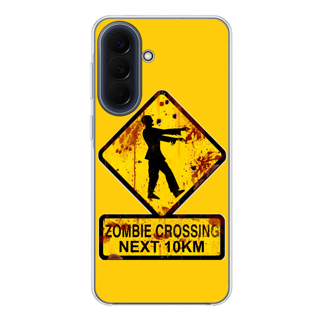 Zombie Crossing Sign Samsung Galaxy A17 5G / Galaxy A27 5G Case