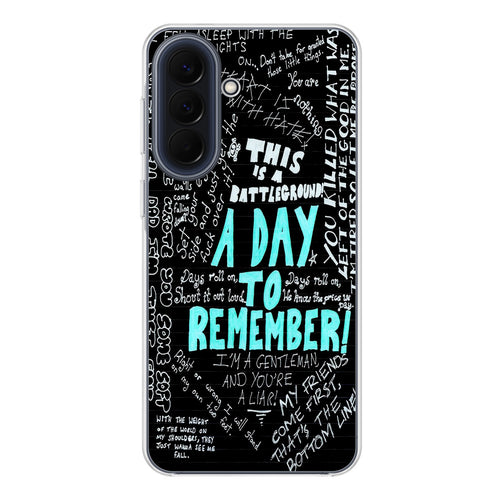 A Day To Remember Quote Samsung Galaxy A37 5G / A57 5G Case