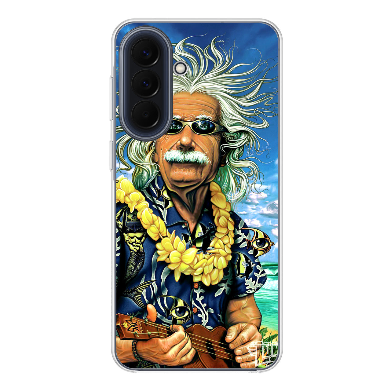 Albert Enstein On Vacation Samsung Galaxy A37 5G / A57 5G Case
