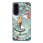 Alice And Cheshire Cat Poster Samsung Galaxy A17 5G / Galaxy A27 5G Case