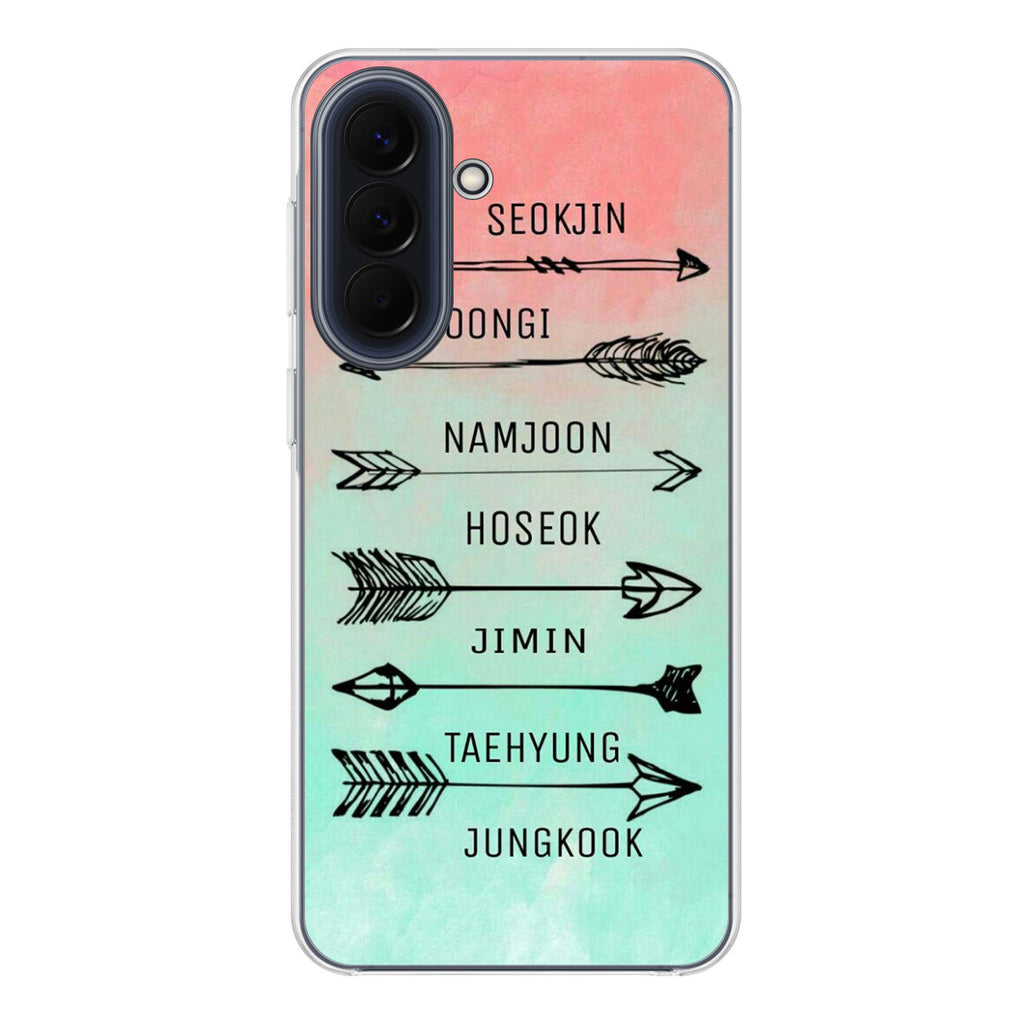 BTS Members Name Samsung Galaxy A37 5G / A57 5G Case