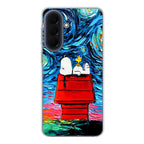 Dog Lying Under Starry Night Van Gogh Samsung Galaxy A37 5G / A57 5G Case