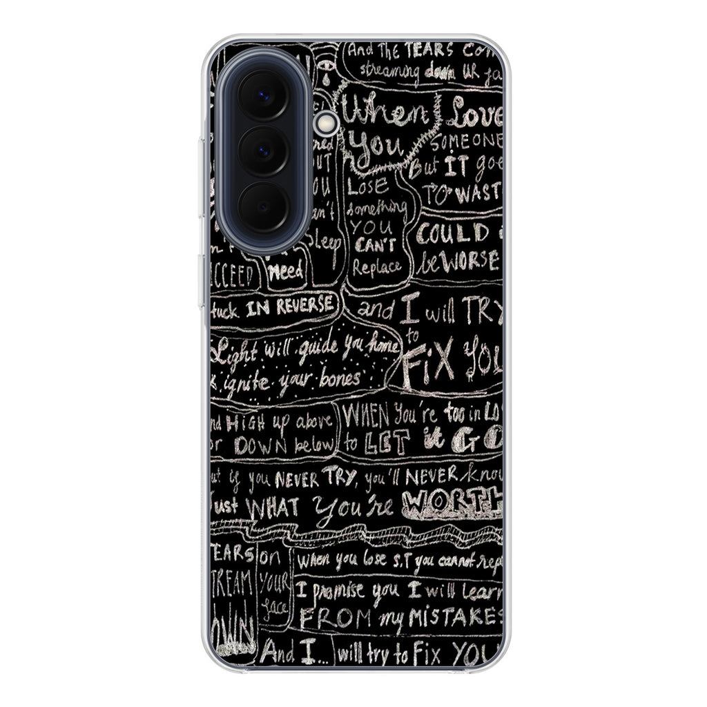 Fix You Lyrics Samsung Galaxy A37 5G / A57 5G Case