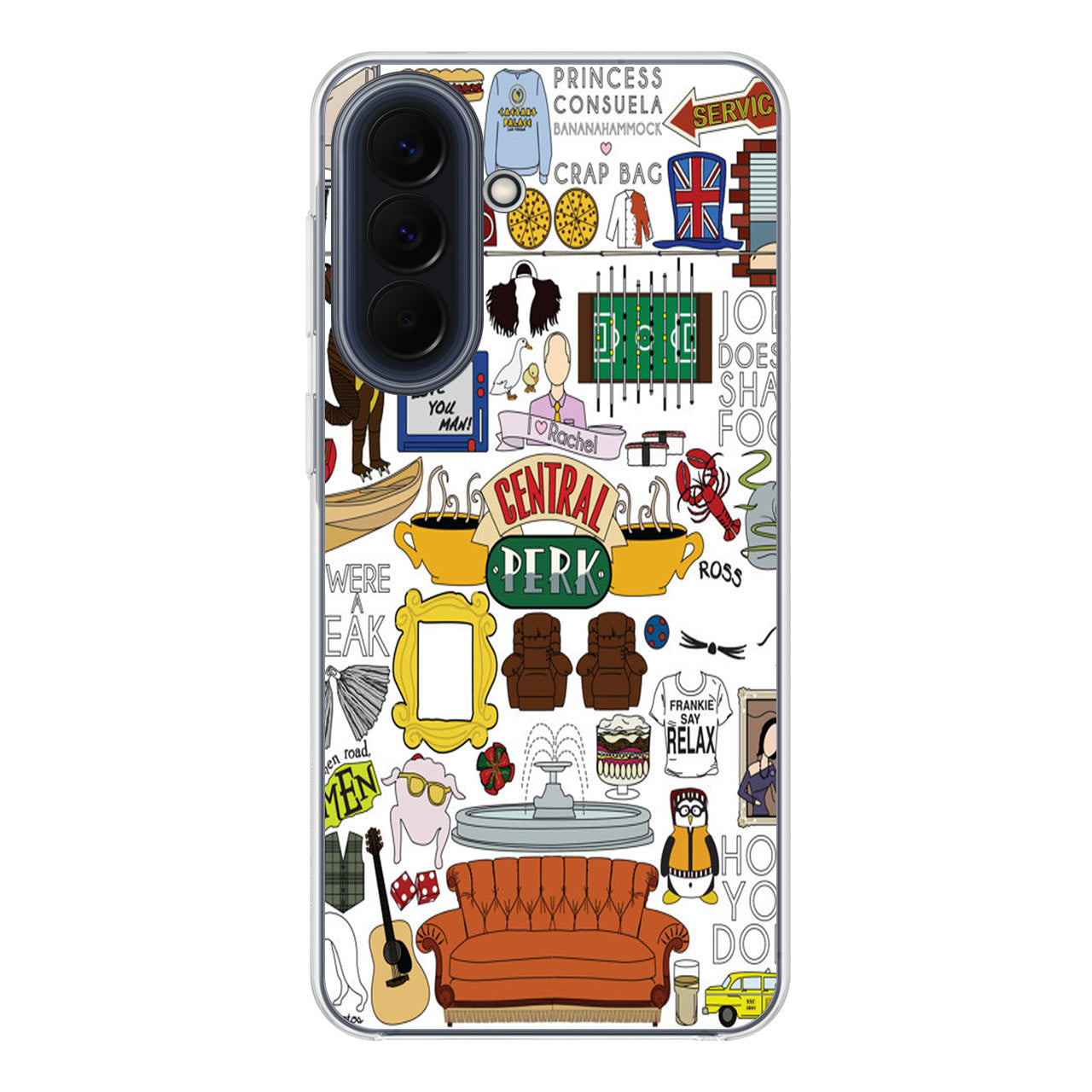 Friends TV Show Central Perk Sticker Samsung Galaxy A37 5G / A57 5G Case