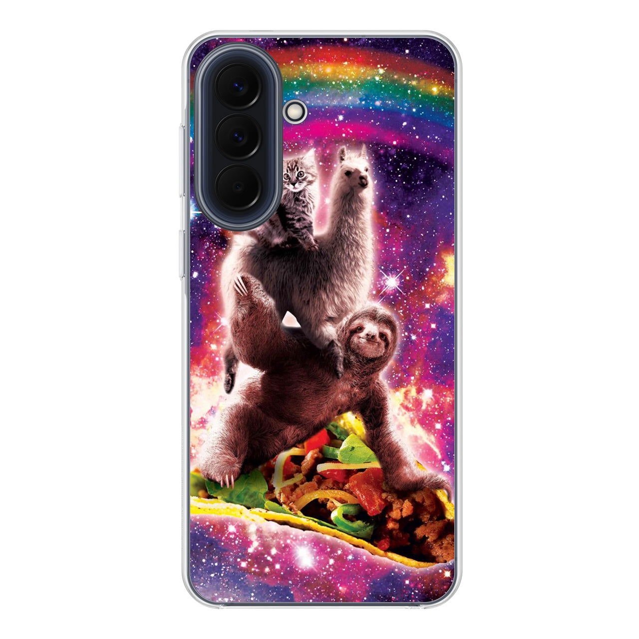 LLama Sloth And Cat Playing Together Samsung Galaxy A37 5G / A57 5G Case