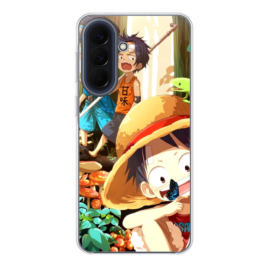 One Piece Little Sabo Ace Luffy Cute Samsung Galaxy A37 5G / A57 5G Case