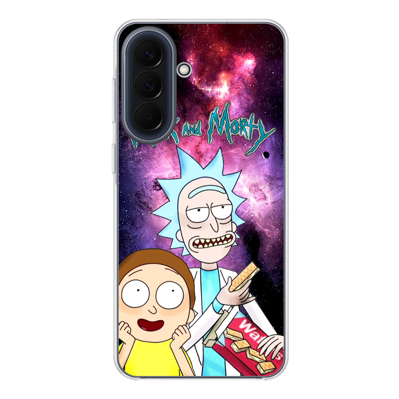 Rick And Morty Nebula Space Samsung Galaxy A37 5G / A57 5G Case