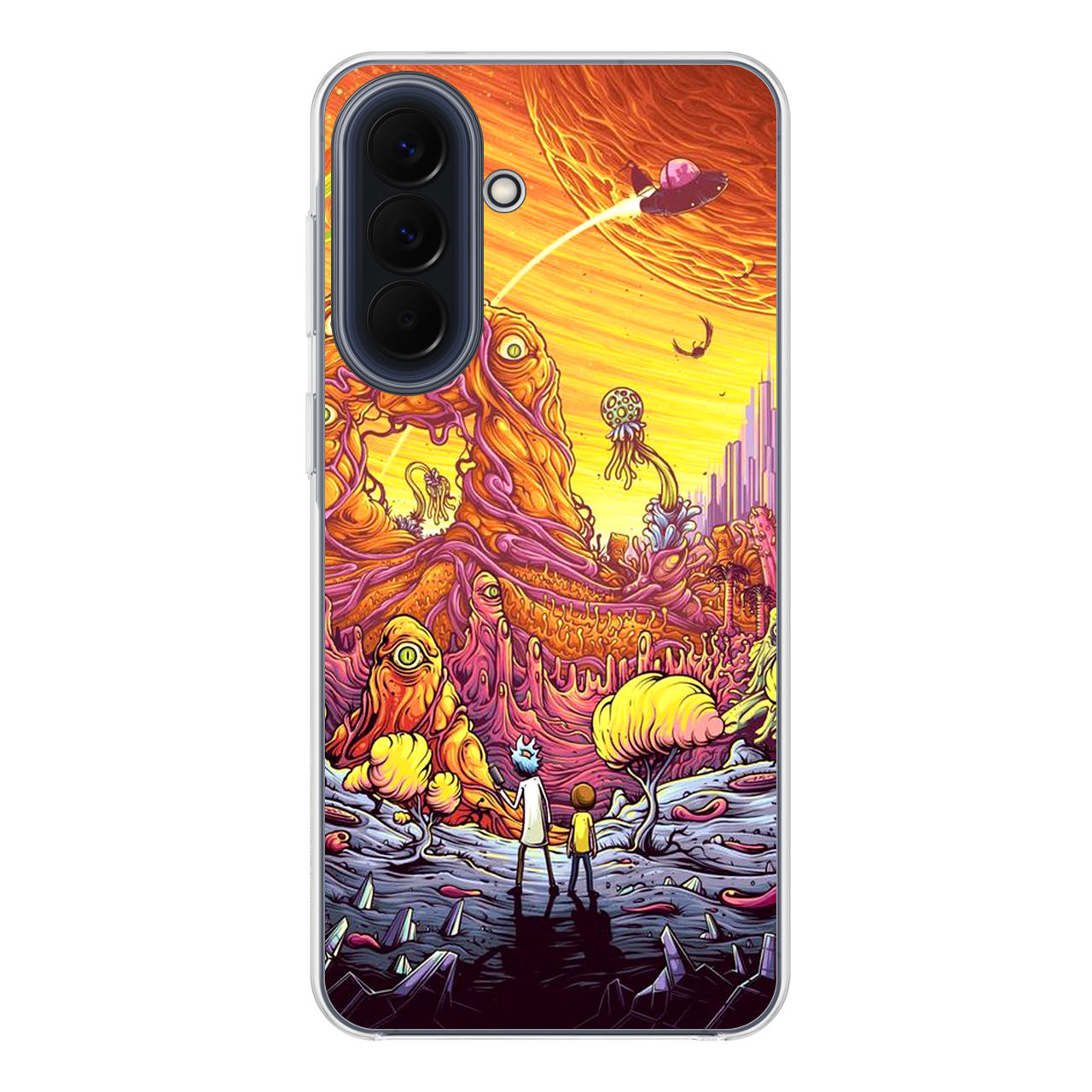 Rick And Morty Alien Planet Samsung Galaxy A37 5G / A57 5G Case