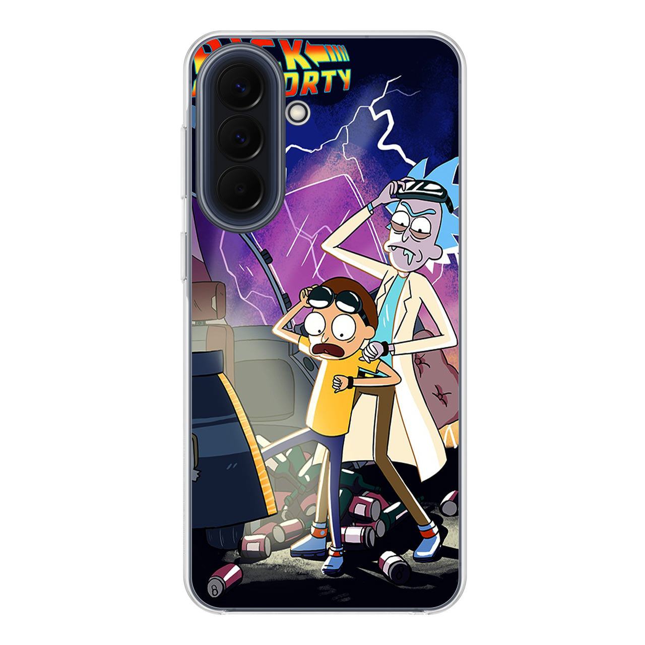 Rick And Morty Back To The Future Samsung Galaxy A37 5G / A57 5G Case