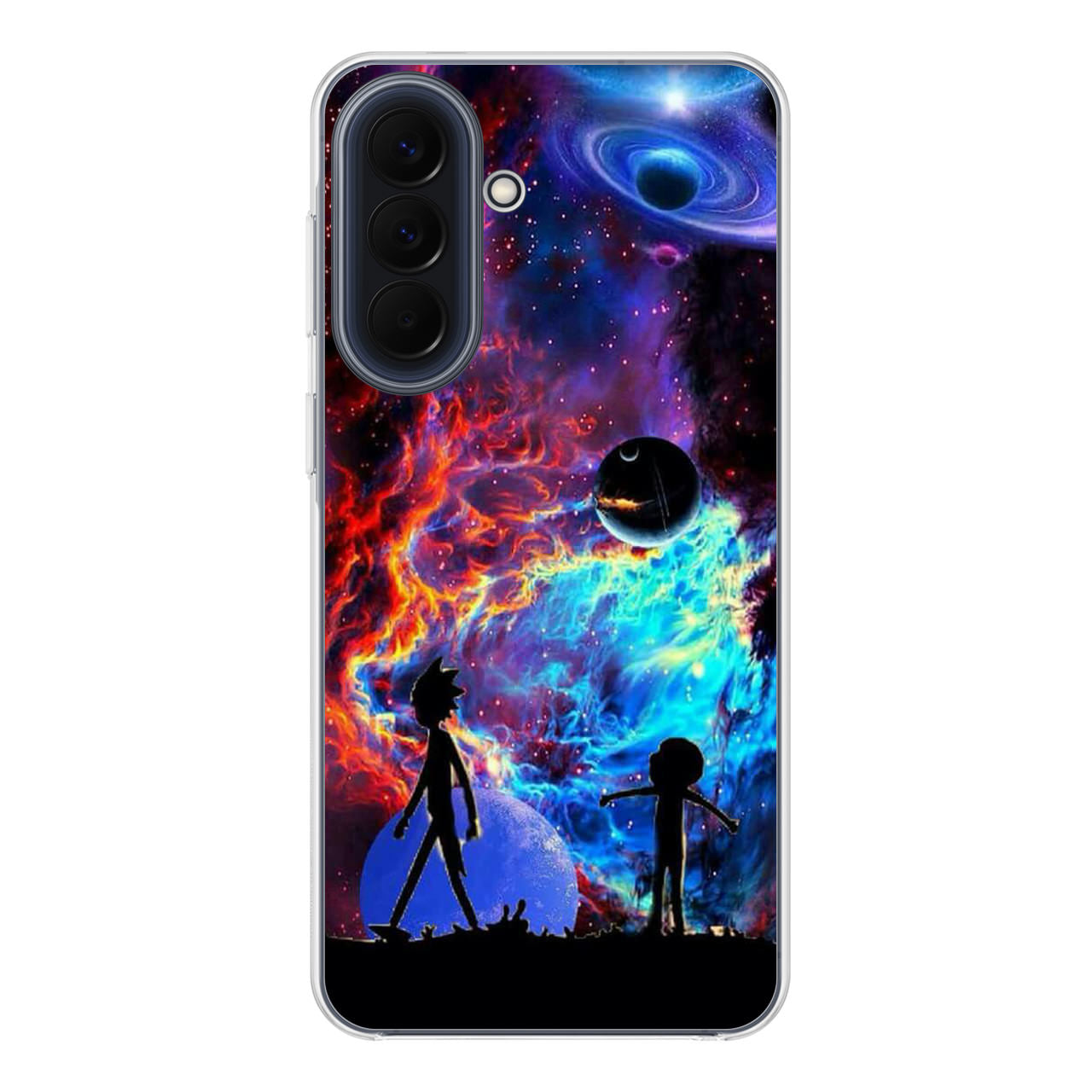 Rick And Morty Flat Galaxy Samsung Galaxy A37 5G / A57 5G Case