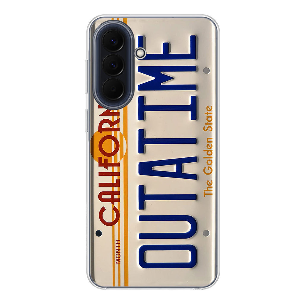 Back to the Future License Plate Outatime Samsung Galaxy A37 5G / A57 5G Case